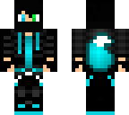 fixed blue and green eye