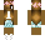 flower crowned blondie