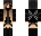 girl in black