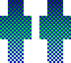 green and blue