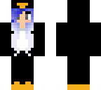 my new penguin skin