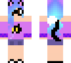 nerdy cat girl