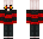 normal underfell asriel with a mustache