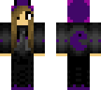 pac-man goth girl
