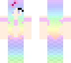 pastel kawaii mermaid girl