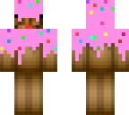 pink cake moustache
