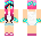 pink hair girl