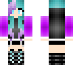 purple and blue