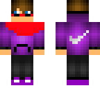 purple hoodie