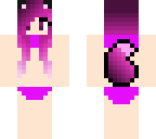 purple wolf swimsuit