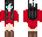 red dress girl fixed