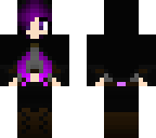 shadow with purple eyes