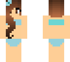 swimsuit brunette