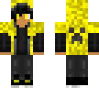 yellow hooded teen