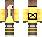 yellow hoodie girl