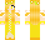 yellow night gown