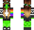 alien zombie girl