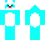 beautiful blue panda