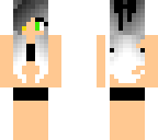 black swim with odd eyes