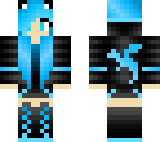 blue dragon girl