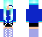 blue hair