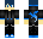 blue hair