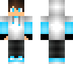 blue hoodie boy