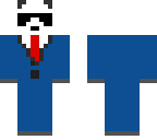 blue tux panda