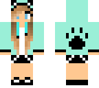 blue wolf girl