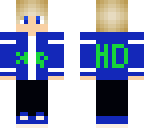 cool blue blonde boy