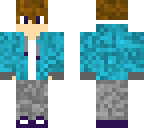 cool skyblue kid