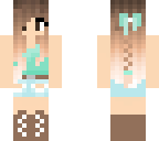 cute mint girl