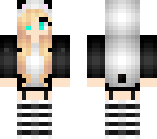 cute panda girl