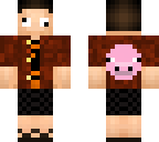 derp jacked dude with pig logo