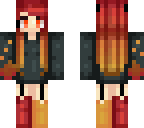 fire girl pajama