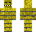 golden lazy with the mask