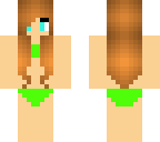 green swimwear