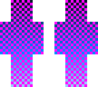 hombre blue with pink squares