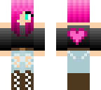 hot pink hair girl steve