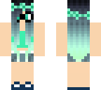 mint-green nerd girl