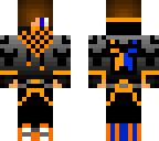 orange and blue