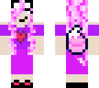 pink fox girl