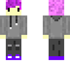 pink hair boy