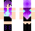 purple haired