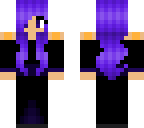 purple witch girl