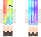 rainbow girl