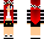 red haired flower girl