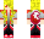 red kyuubi girl