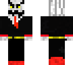 white pumpkin with suit