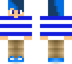 blue chibi boy